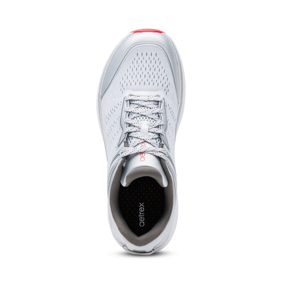 Aetrex Chase Arch Support Sneakers Silver