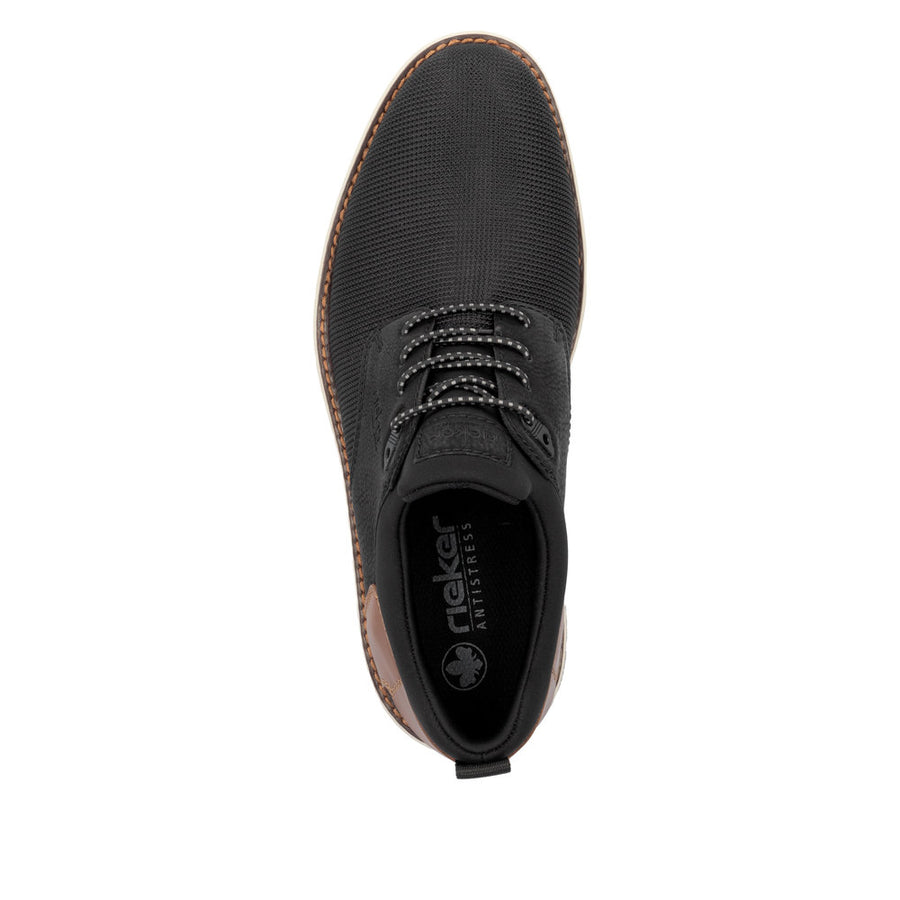 Rieker Dustin 50 Schwarz/Amaretto/ (14750-00)