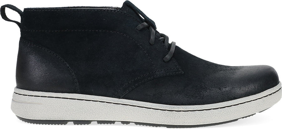 Dansko Tony Black Burnished Suede