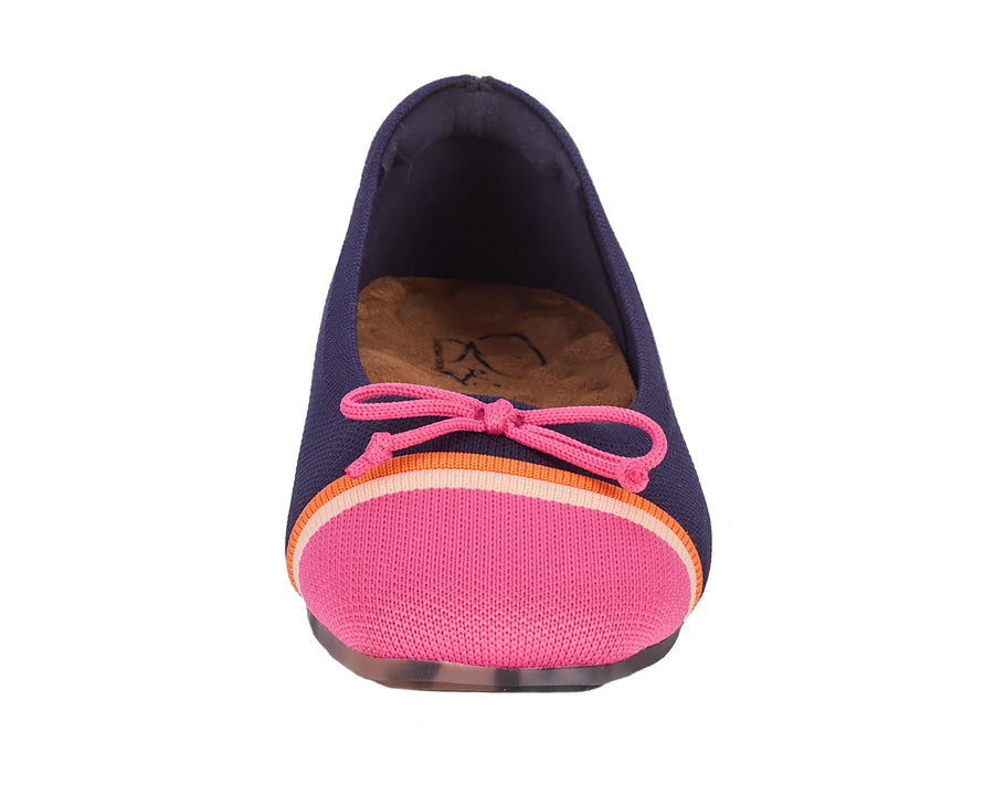 Ros Hommerson Noelle Navy/Pink Knit