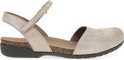Dansko Rowan Suede Beige Sparkle