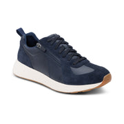 Aetrex Miles Lace Up Navy