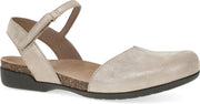 Dansko Rowan Suede Beige Sparkle