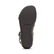 Aetrex Jess Qtr Strap Pewter Sparkle