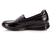 Ros Hommerson Dannon Black Crinkle Patent