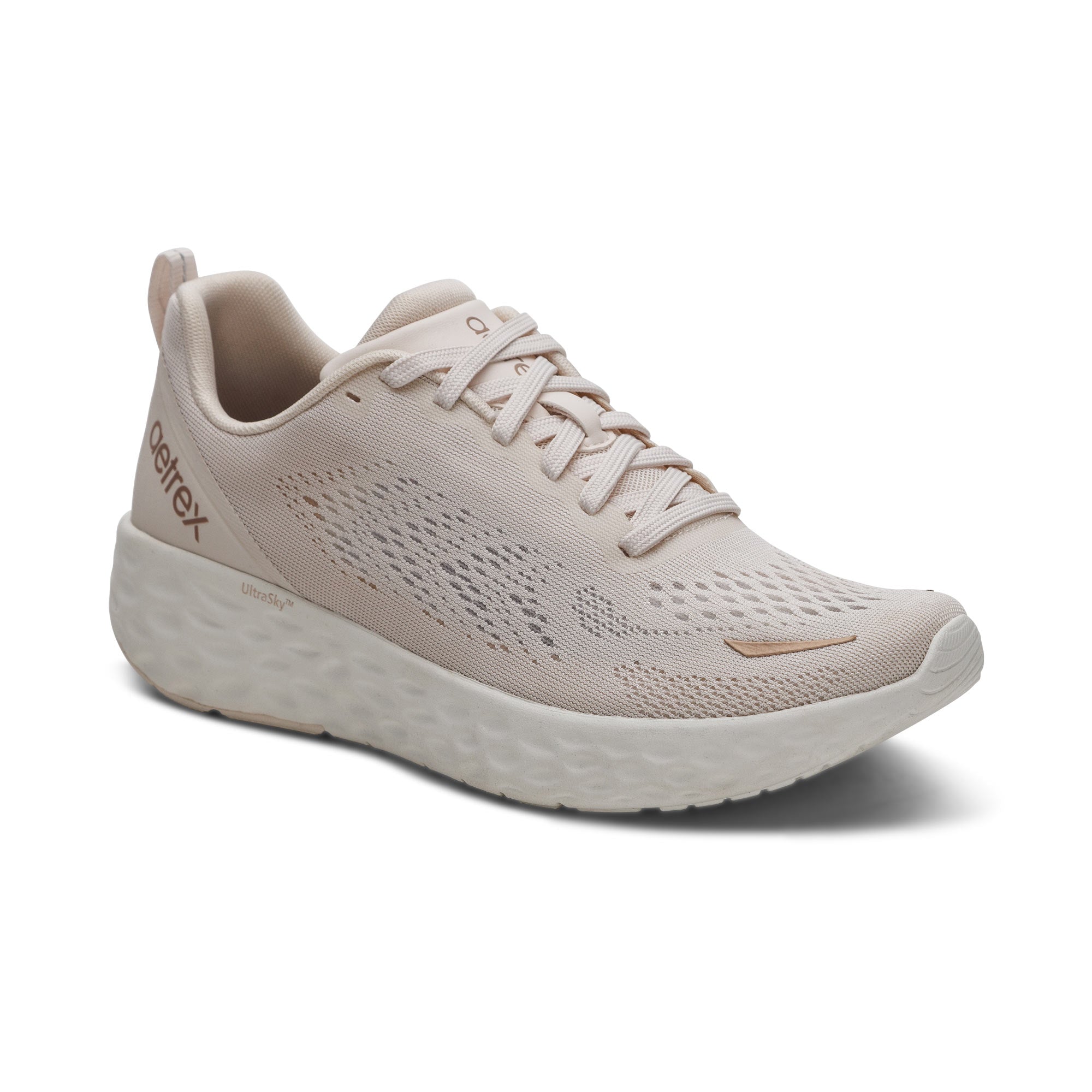Aetrex Danika Arch Support Sneakers Ivory