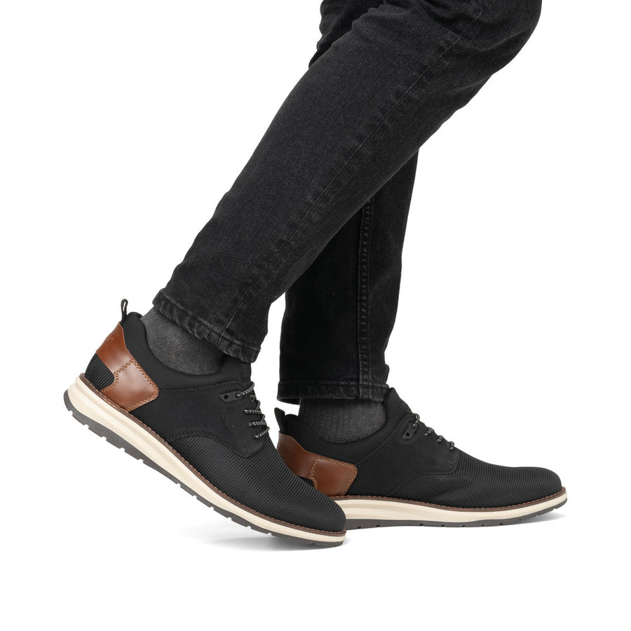 Rieker Dustin 50 Schwarz/Amaretto/ (14750-00)