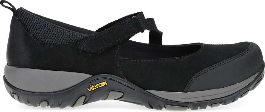 Dansko Primrose Black Burnished Suede