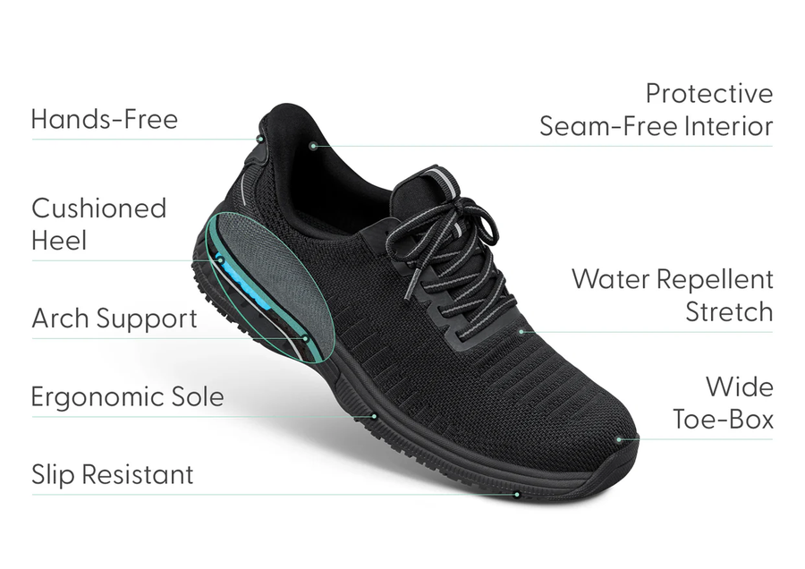 Orthofeet Kita Hands Free Black/Black