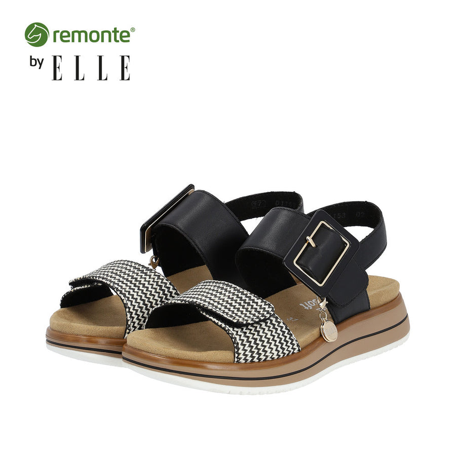 Remonte Jocelyn 53 Schwarz-Crema (D1J53-02)