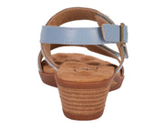 Ros Hommerson Kateri Faded Denim Leather