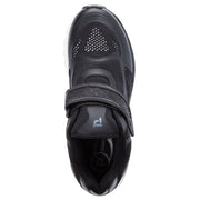 Propet Men's One Strap Black /Dk Grey