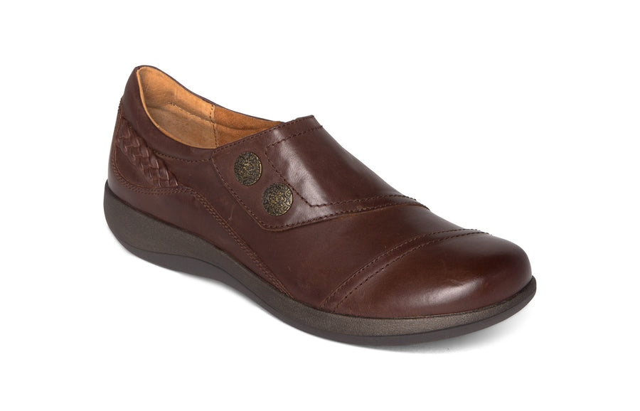 Aetrex Karina Monk Strap Brown (MSRP $139.95)