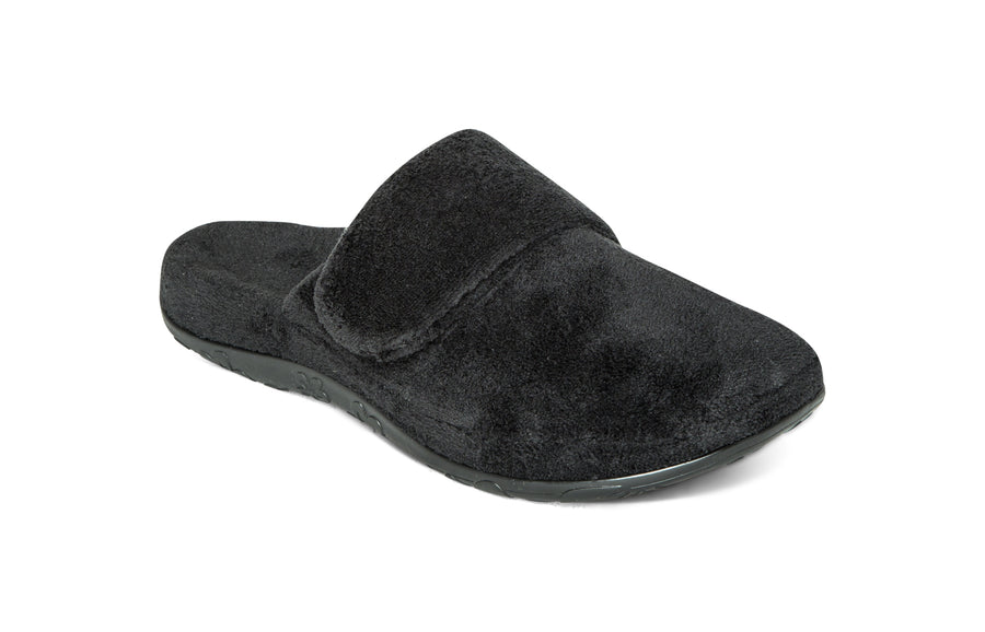 Aetrex Mandy Closed Toe Slipper Black