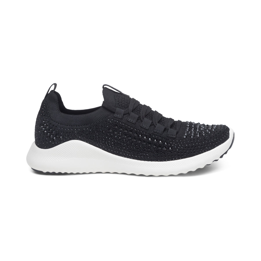 AETREX CARLY SPARKLE BLACK