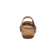 Aetrex Gabby Adjustable Quarter Strap Sandal Cognac Multi