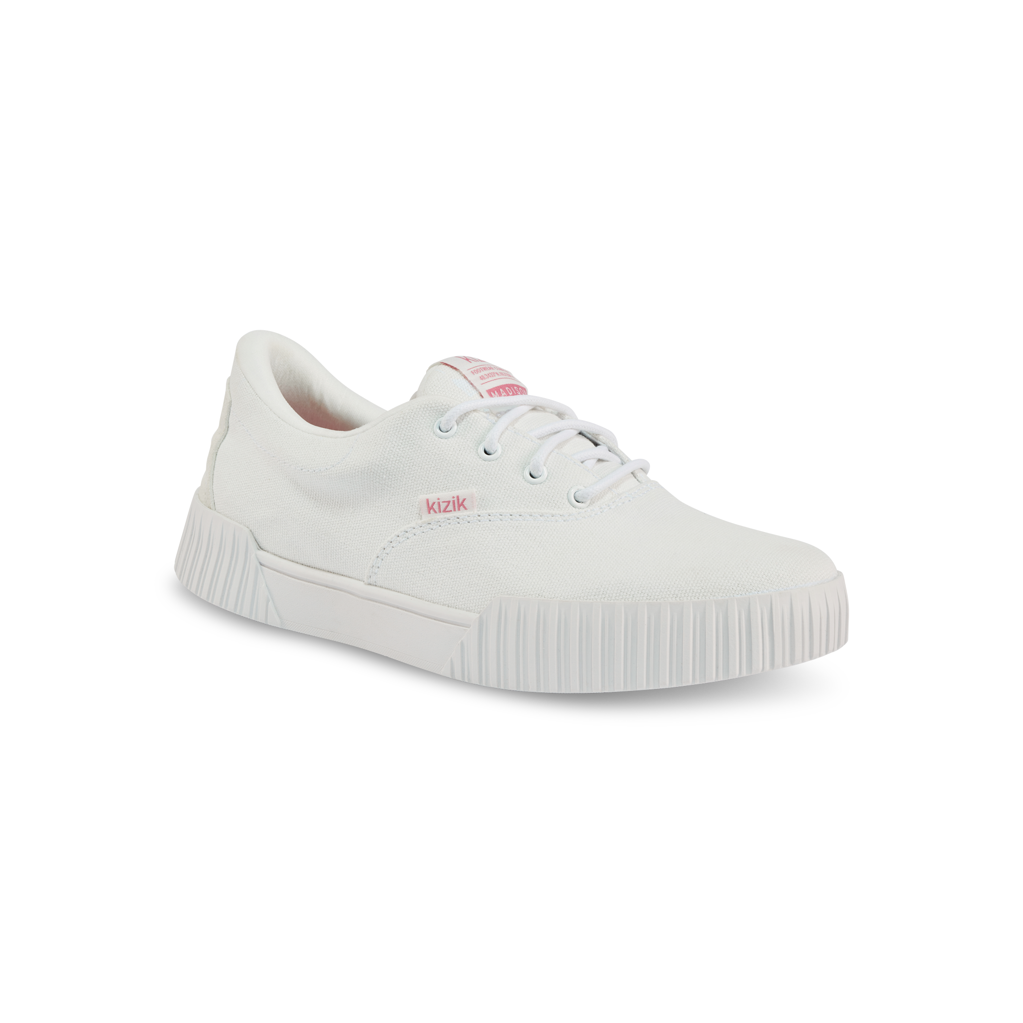 Kizik Madison Bright White/Wild Rose