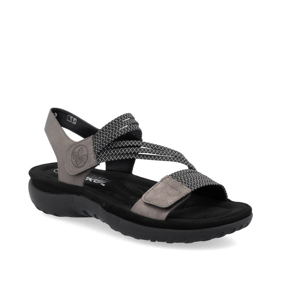 Rieker Franja 70 (64870-42)Mineral/Schwarz-Weiss