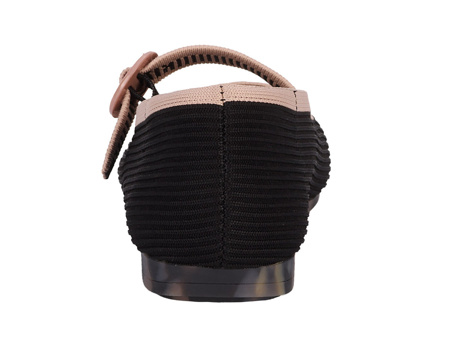 Ros Hommerson Naomi Black/Taupe Knit