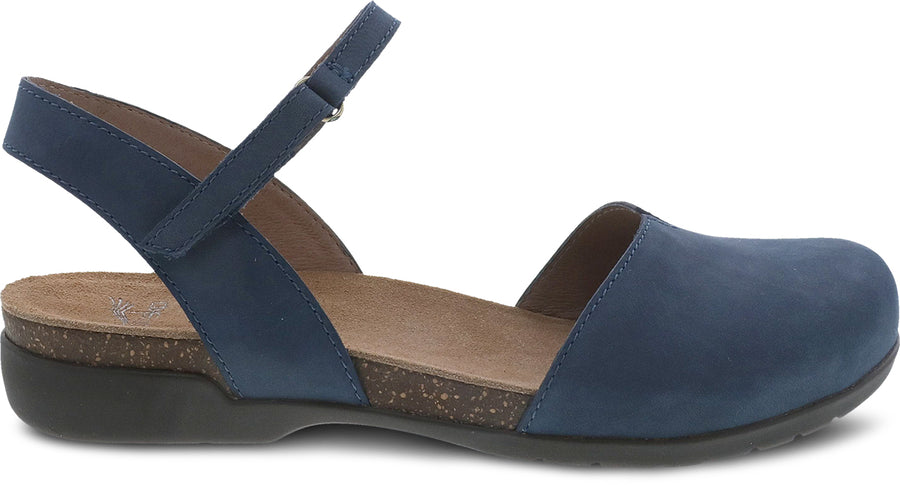 Dansko Rowan Navy Milled Nubuck (MSRP $140)