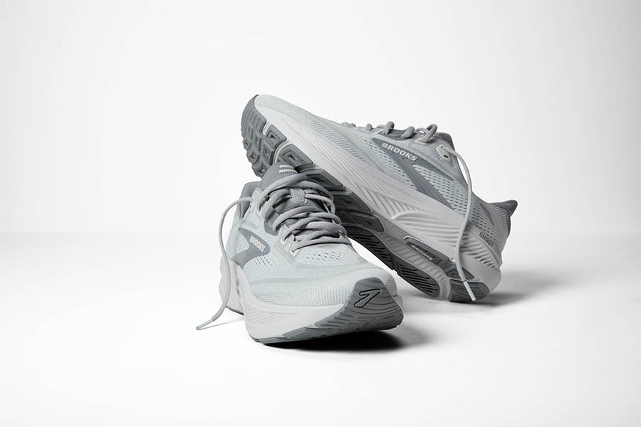 Brooks Men's Ghost 18 Primer Grey/Oyster Mushroom