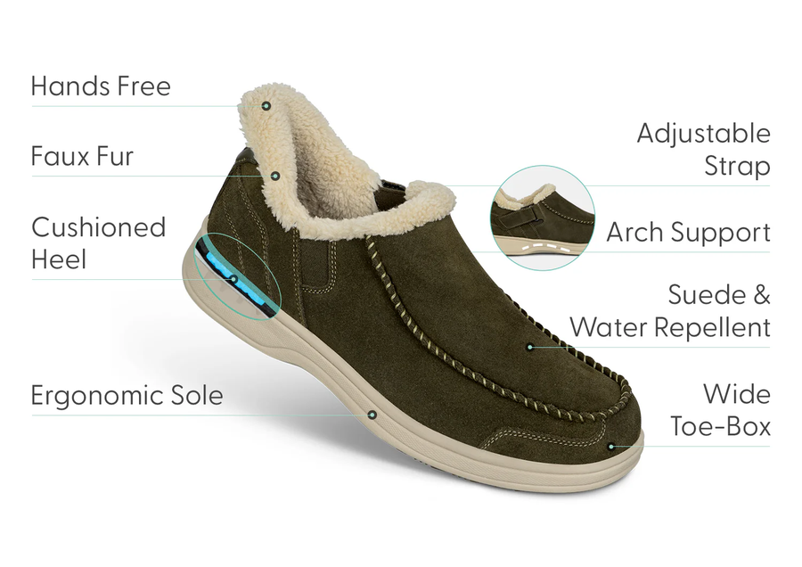 Orthofeet Vito Dark Olive