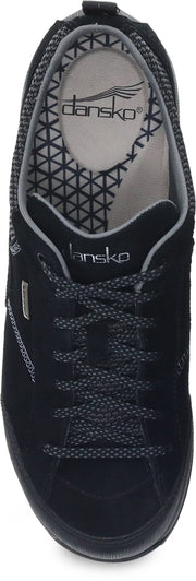 Dansko Paisley Black/Black Suede