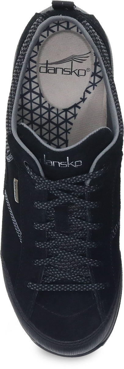 Dansko Paisley Black/Black Suede