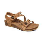 Aetrex Jillian Quarter Strap Cork