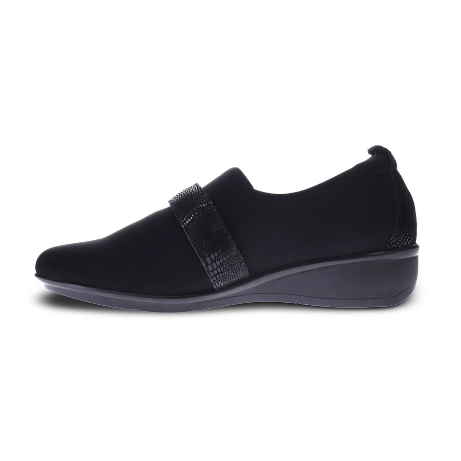 Revere Genoa Black/Black Lizard