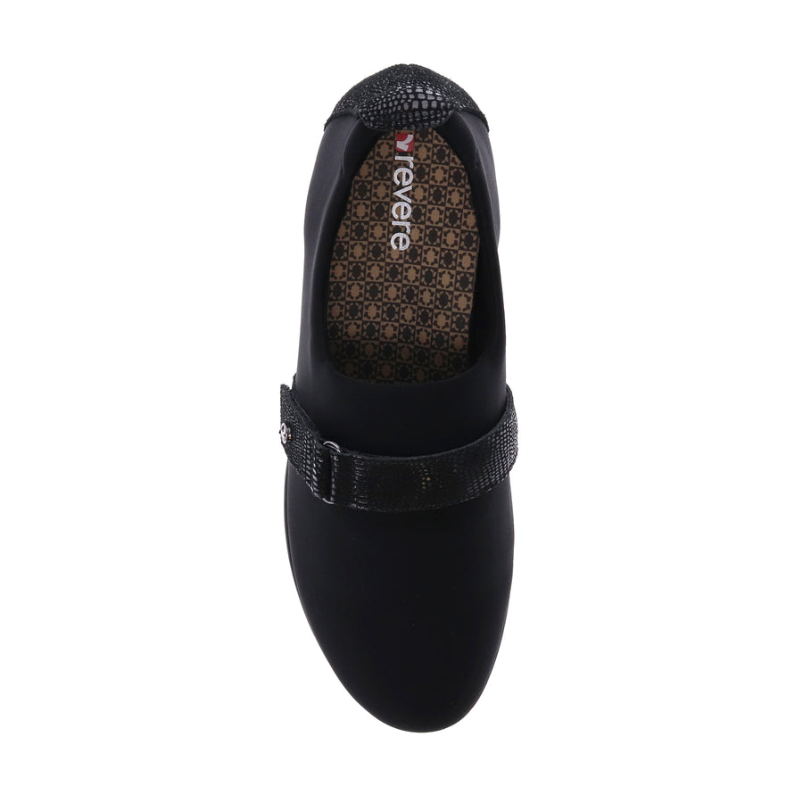 Revere Genoa Black/Black Lizard