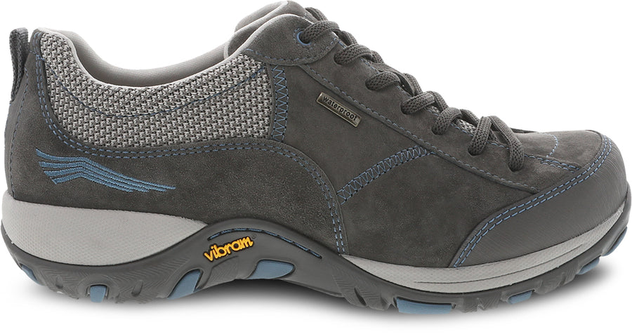 Dansko Paisley Grey/Blue Suede