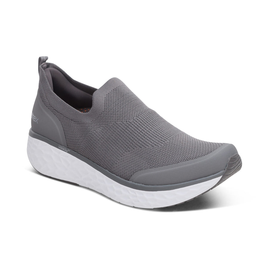 Aetrex Dash Slip On Grey