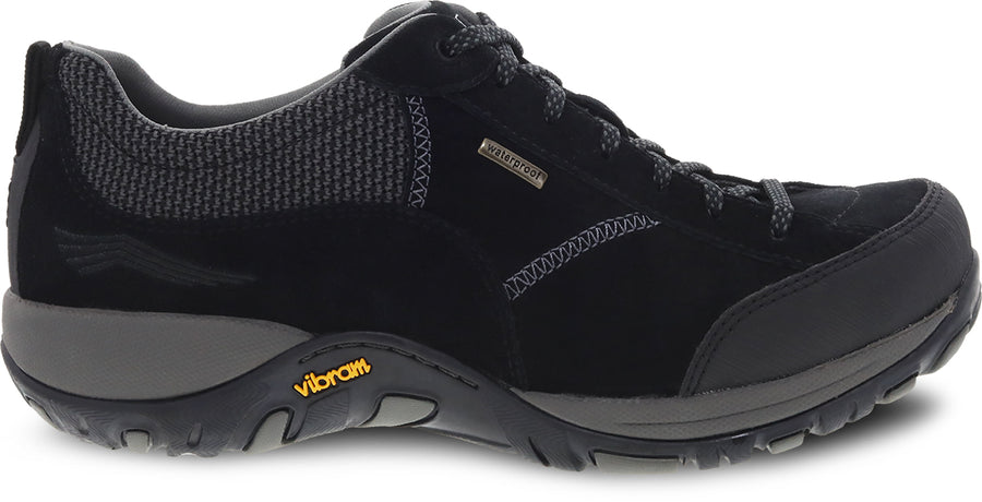 Dansko Paisley Black/Black Suede