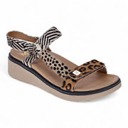 Mia Vita Candice Leopard Multi