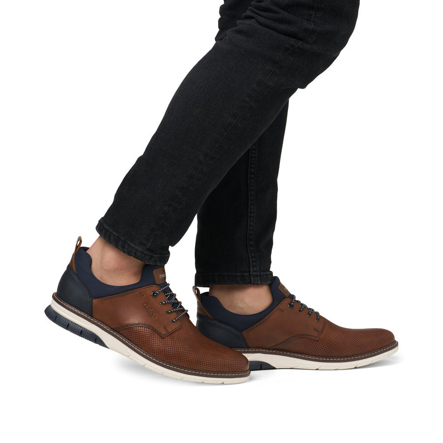 Rieker Dustin 50 Nuss/Lake/Navy/Amaretto (14450-22)