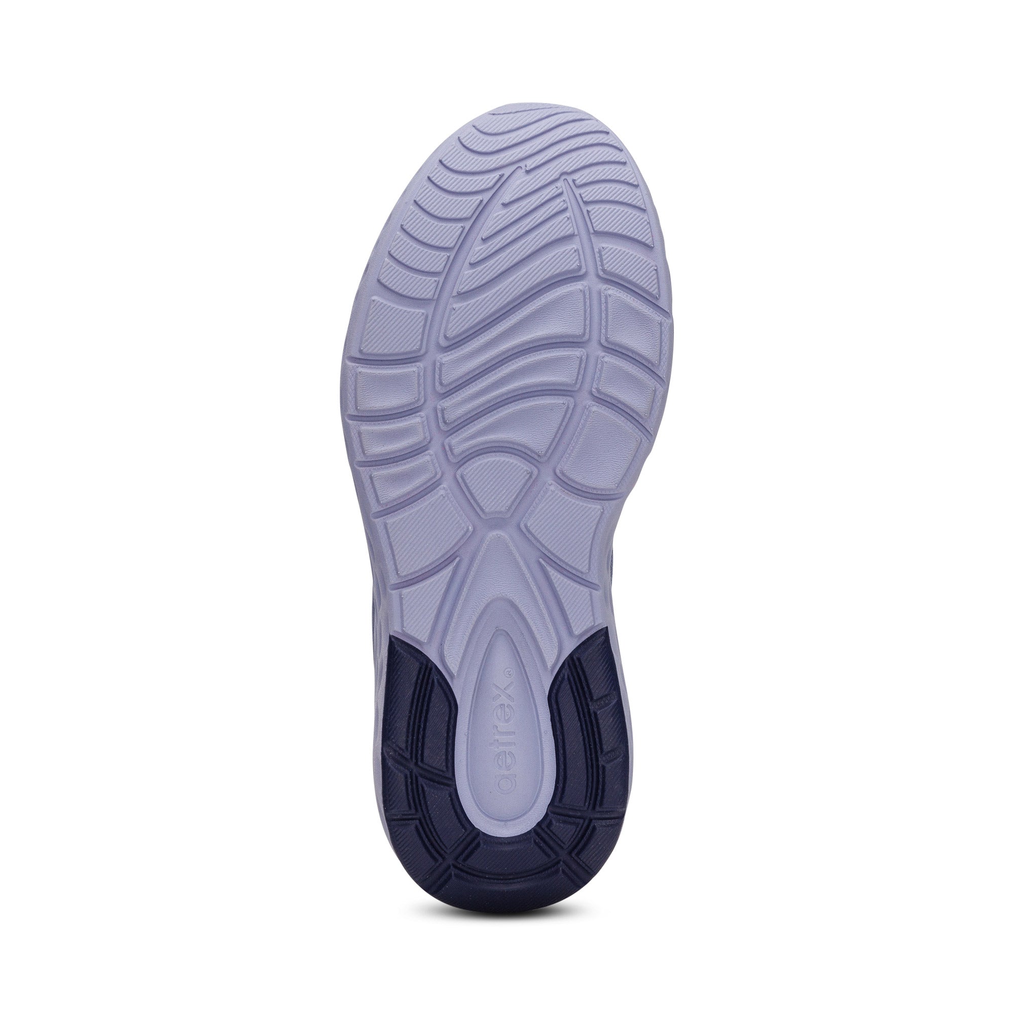 Aetrex Danika Arch Support Sneakers Plum