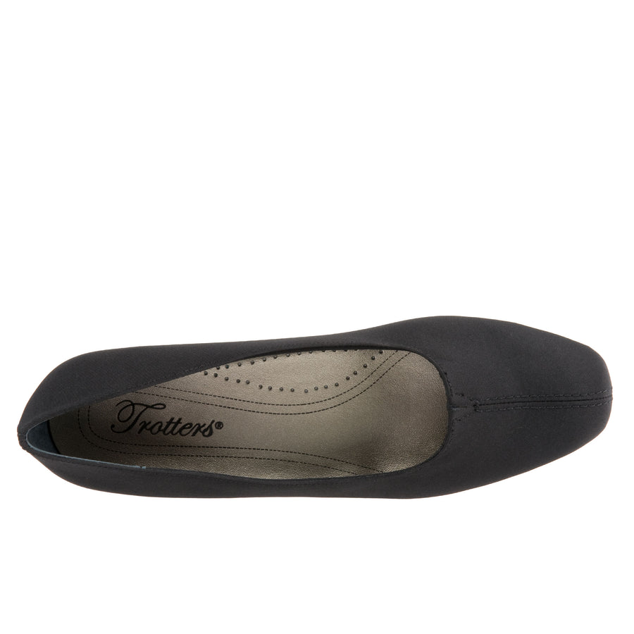 Trotters Doris Black Micro