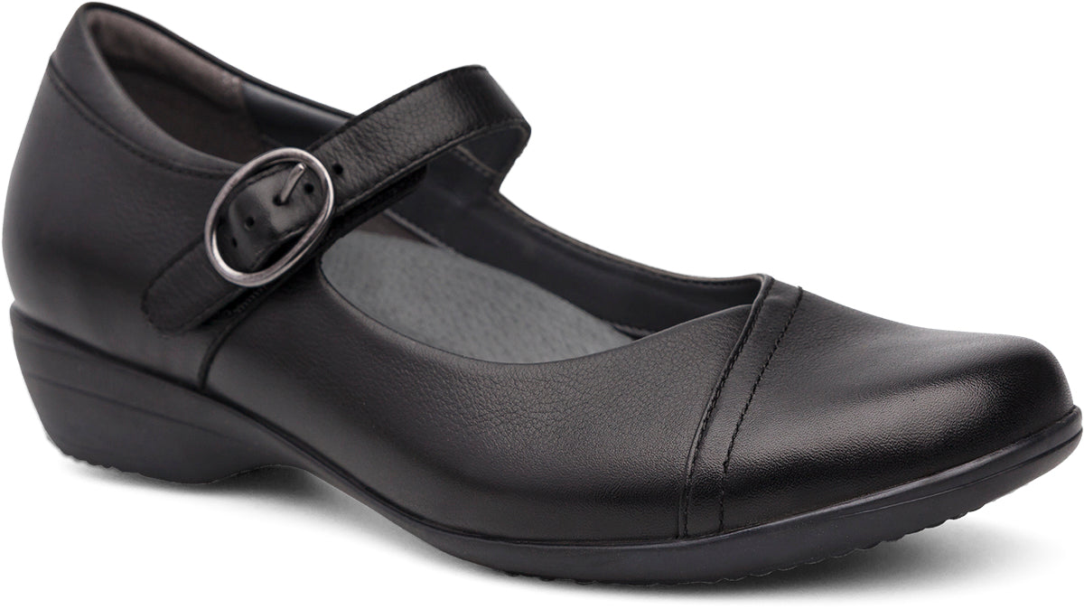 Dansko Fawna Black Milled Nappa
