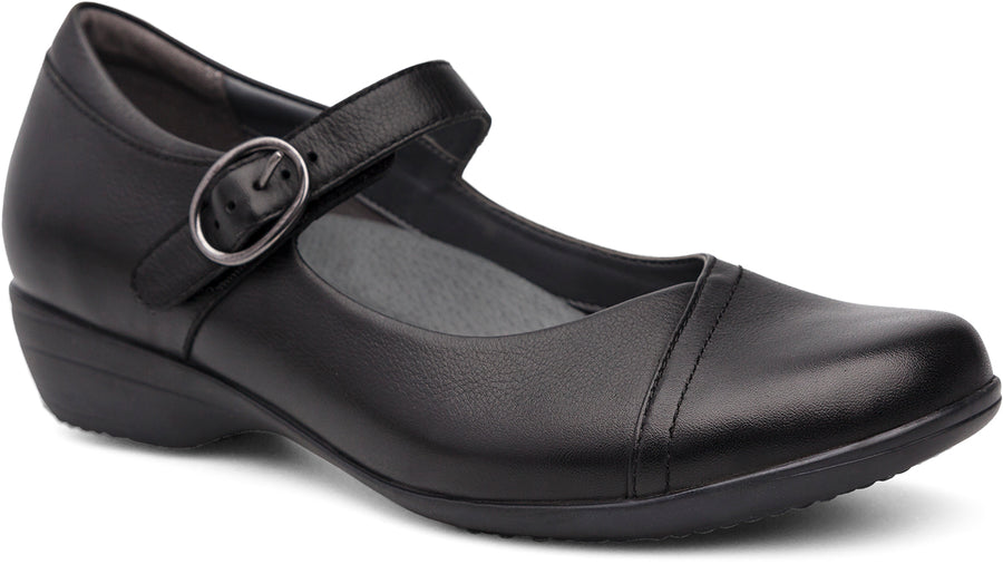 Dansko Fawna Black Milled Nappa