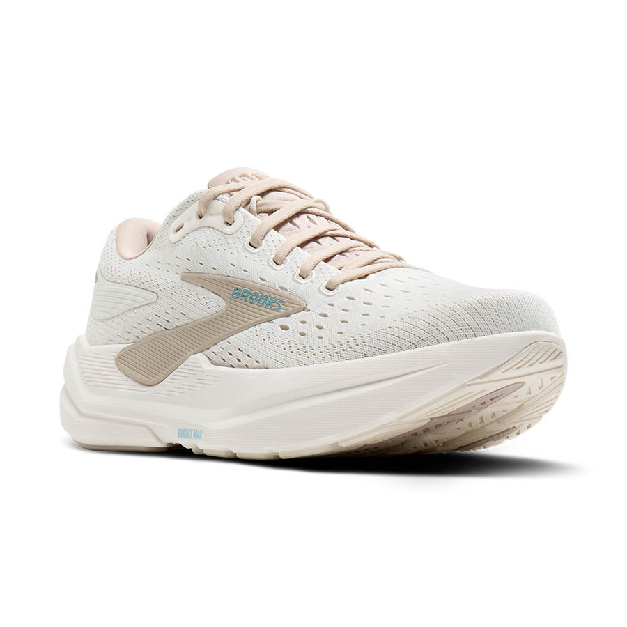 Brooks Women's Ghost Max 3 Coconut/Chateau Grey/Blue