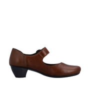 Rieker Mary Jane Heel (41756-22) Brown