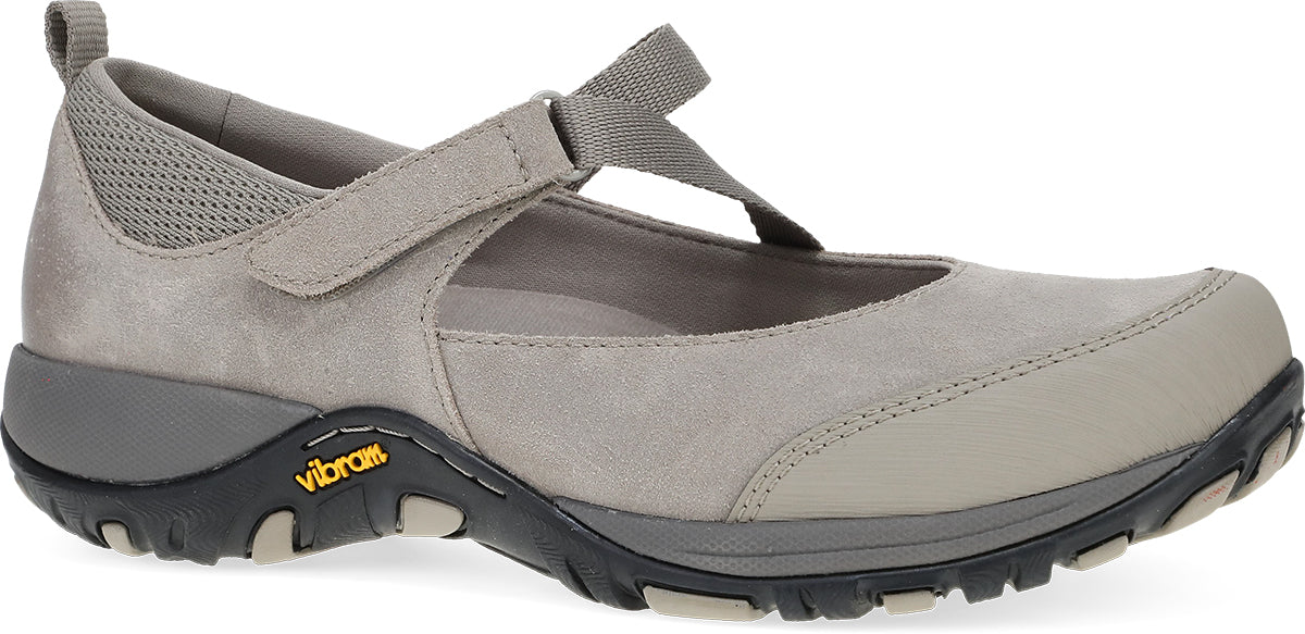 Dansko Primrose Taupe Burnished Suede