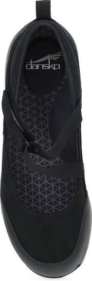 Dansko Primrose Black Burnished Suede