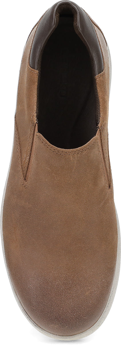 Dansko Trent Brown Burnished Suede