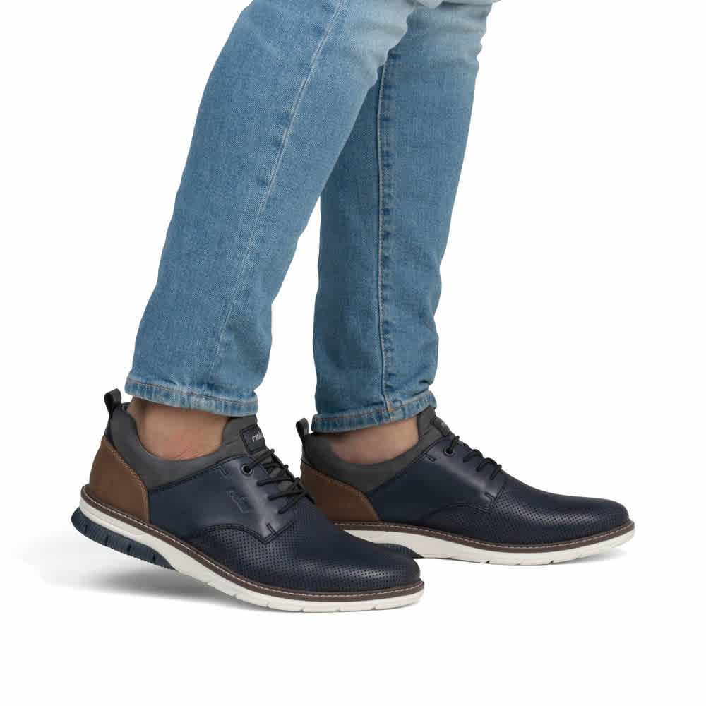 RIEKER DUSTIN 50 NAVY/NUSS/RAUCH/OZEAN (14450-15) - Image 3