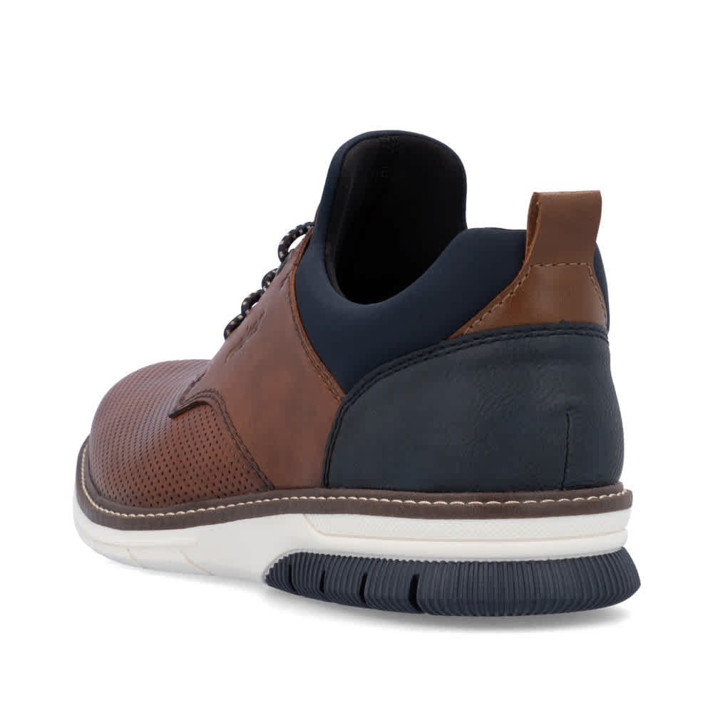 RIEKER DUSTIN 50 NUSS/LAKE/NAVY/AMARETTO (14450-22) - Image 5