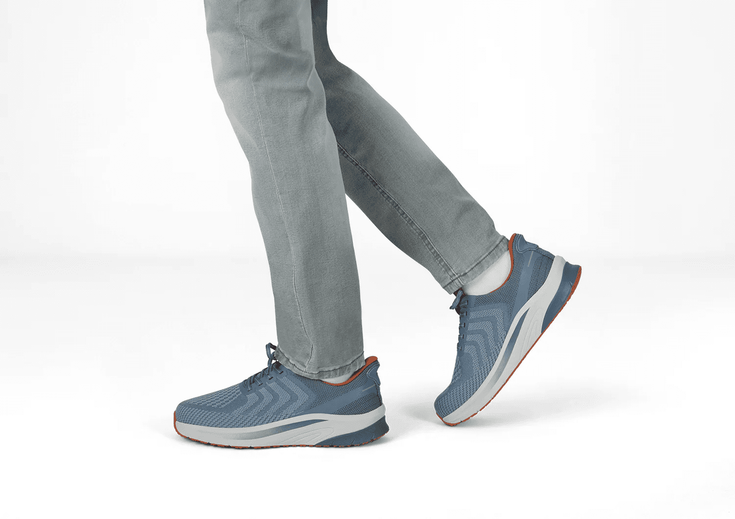 ORTHOFEET TILOS HANDS FREE BLUE/ORANGE - Image 4