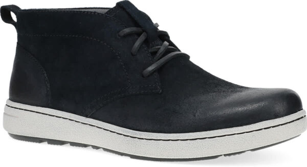 DANSKO TONY BLACK BURNISHED SUEDE