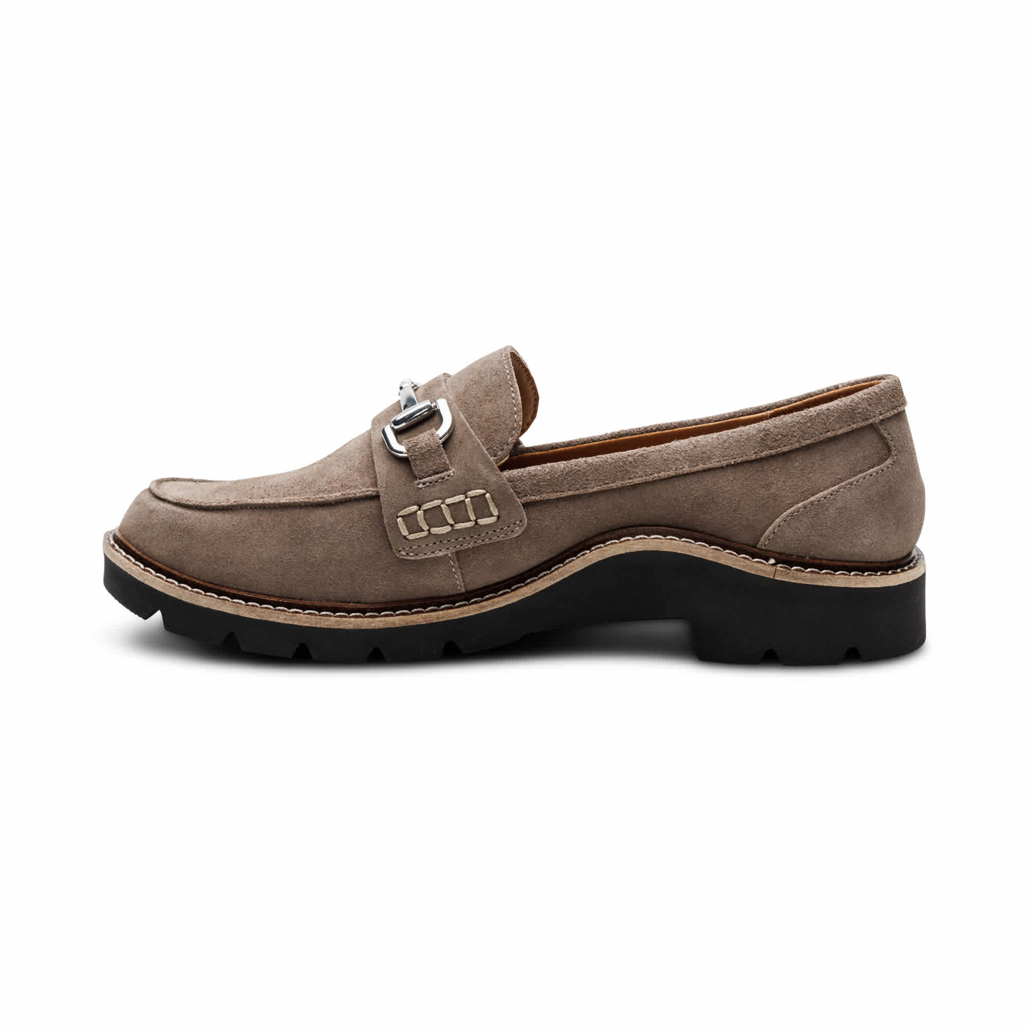 AETREX COLLETTE LOAFER TAUPE SUEDE - Image 4